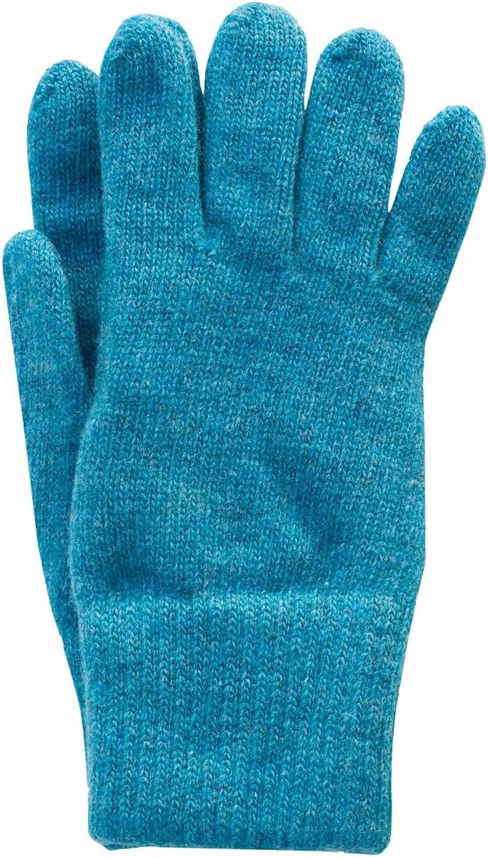 Vrouwen handschoenen - extra fijn wol - turquoise - warm en comfortabel - ShopVlot