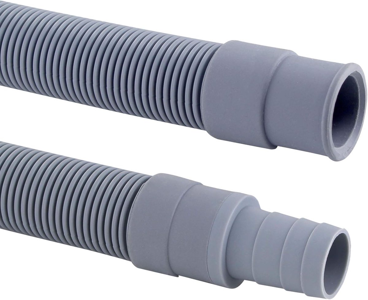 Drain hose extension 1.5 m 19 mm Ø straight/straight -20 ° to +90 ° C universal for washing machine dishwasher - ShopVlot