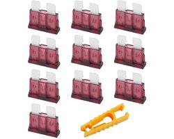 JatilEr 12 V Standard 40 A Fuse Puller for Car/Motorhome/Truck/Motorcycle/Boat,10 Pieces - ShopVlot