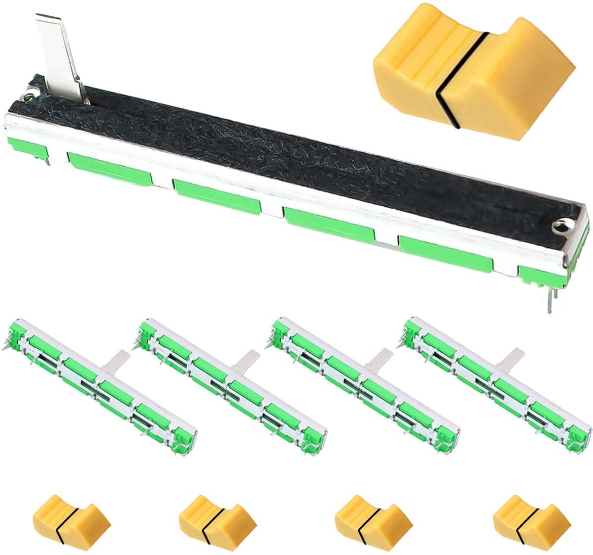 Pack of 10 L7805 Voltage Regulator with Three Clamps, Output 5V, 1.5A, Linear Positive Fixed 1 TO-220, Heat Sink - ShopVlot