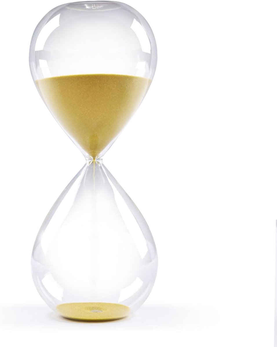 Hourglass, Decorative Hourglass, Decorative Timer Clock, Hourglass, Ornaments for Kitchen, Desk, Classroom, Office - ShopVlot