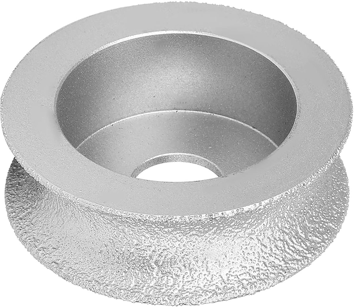 Brazed Diamond Grinding Wheel, 7.3cm Concave Sanding Disc Dry and Wet Use Stone Grinding Wheel Grinding Tool for Stone - ShopVlot