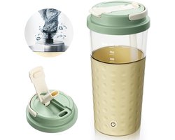 Electric Protein Shaker 400 ml Electric Shaker Versatile Lid 2-in-1 SOARFLY Electric USB Shaker for Protein Shakes BPA - ShopVlot