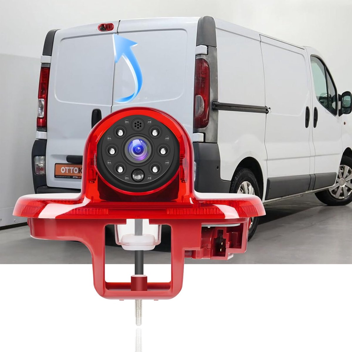 Rear View Camera for Renault Trafic 2001-2014/Opel Combo 2001-2011/Vauxhall Vivaro 2001-2014, for Third Brake Light - ShopVlot
