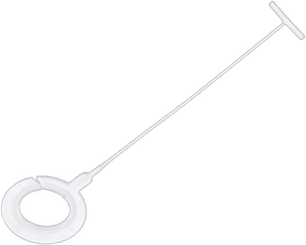 Tagging gun fasteners 5000 stuks - witte O-haak - hoogwaardige plastic spijkers - ideaal voor kleding etiketteren - ShopVlot