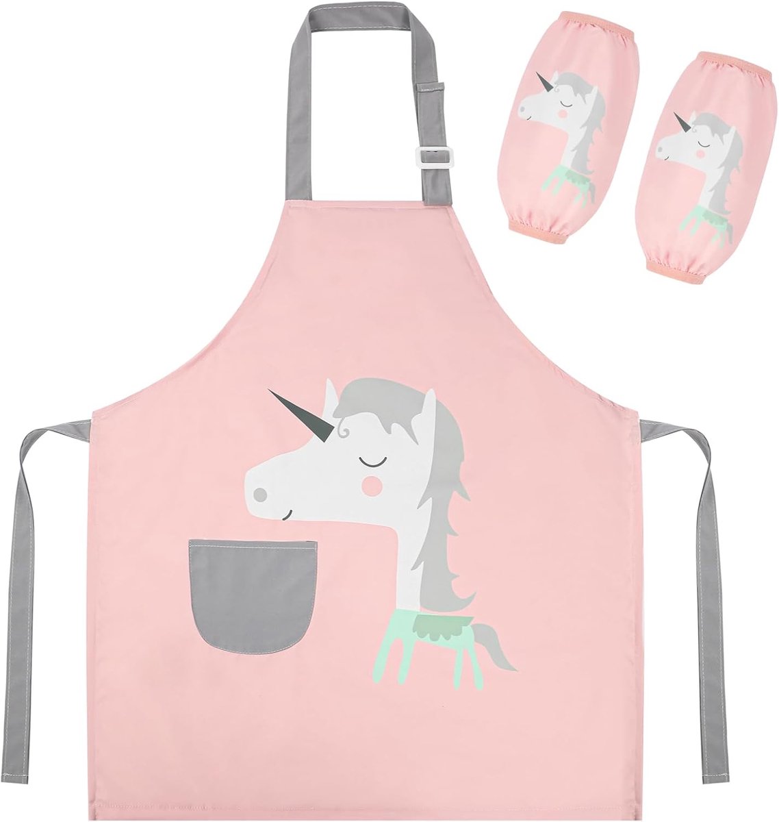 Schilderschort met mouwen - waterdicht - cartoonprint - ideaal voor creatieve kinderen - ShopVlot