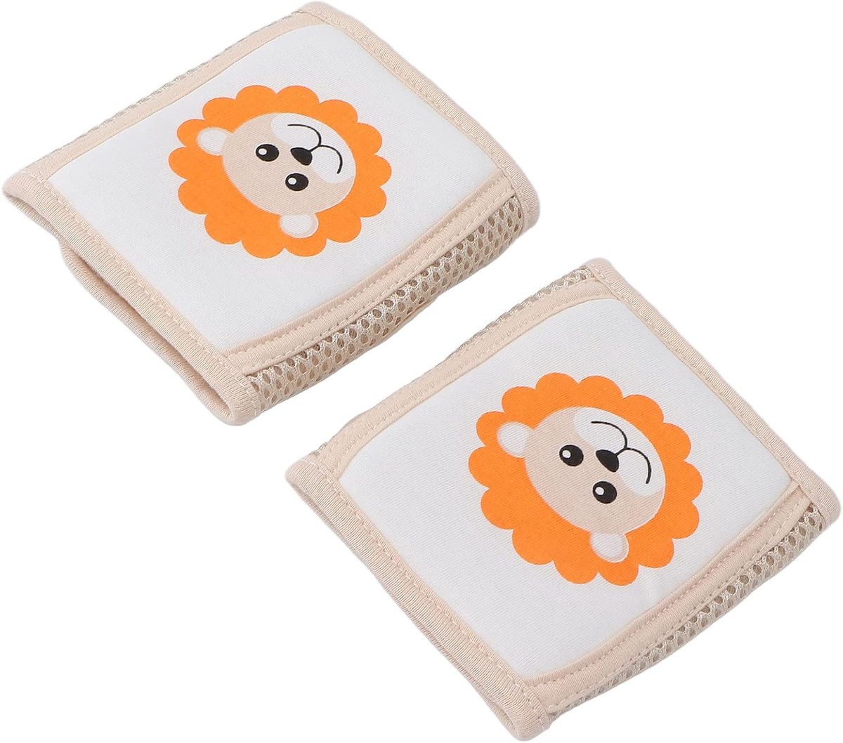Kniebeschermers voor baby - ademend en verstelbaar - unisex 2-pack - comfortabel en beschermend - ShopVlot