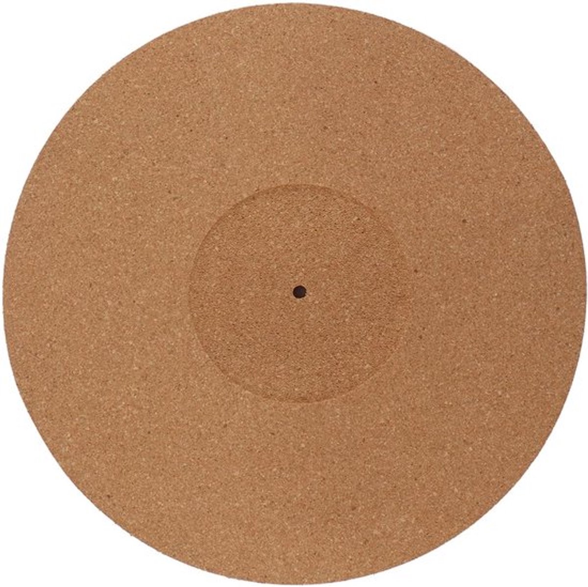 Platenspeler Mat 29,7 cm - Kurkmat - Antislip - Ruisonderdrukking - Schokabsorptie - Duurzaam - Platenmat