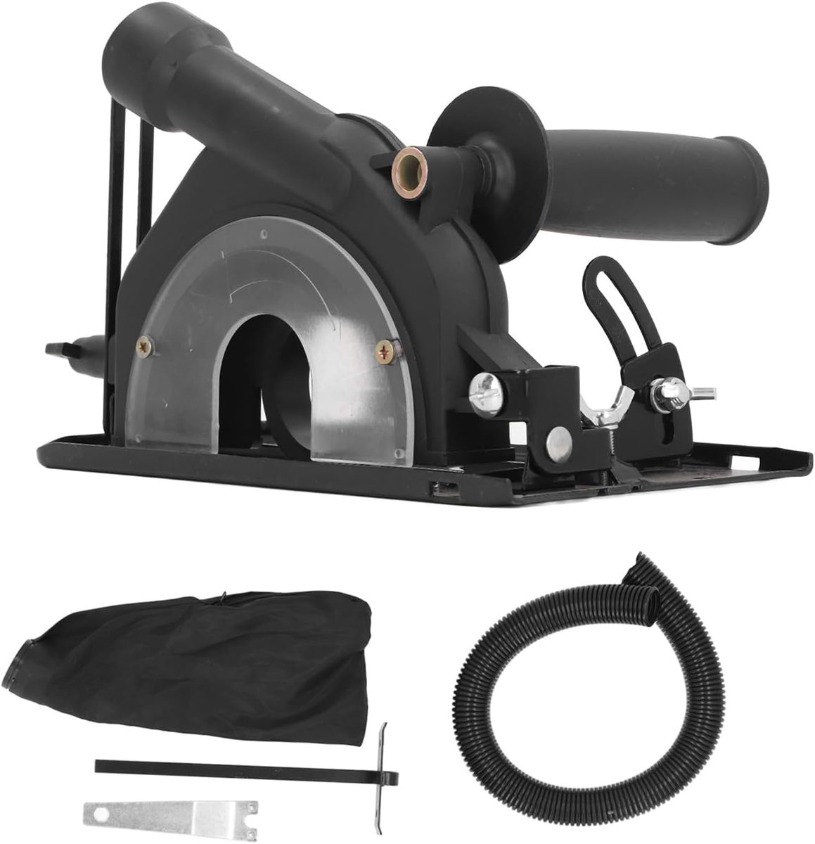 Hoekslijper beschermkap 100-125mm - verstelbaar - ijzer en ABS - optimale bescherming voor gereedschap - ShopVlot