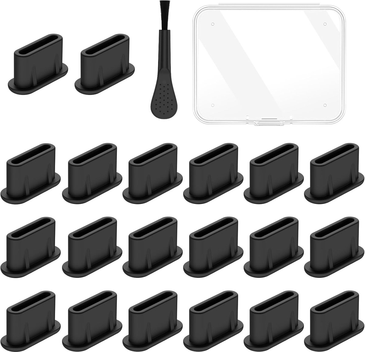 Stofpluggen 20 stuks - veelzijdig - geluidsisolerend - ideaal voor muur- en vloerbedekking - ShopVlot