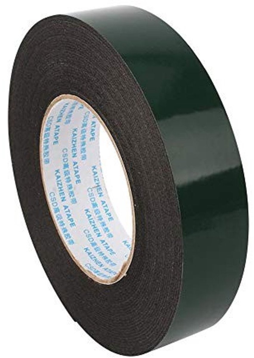Dubbelzijdige Tape Extra Sterk - Dubbelzijdig Tape - PE Foam - Waterdicht - Temperatuur Resistend - 30 mm x 10 m - Montagetape