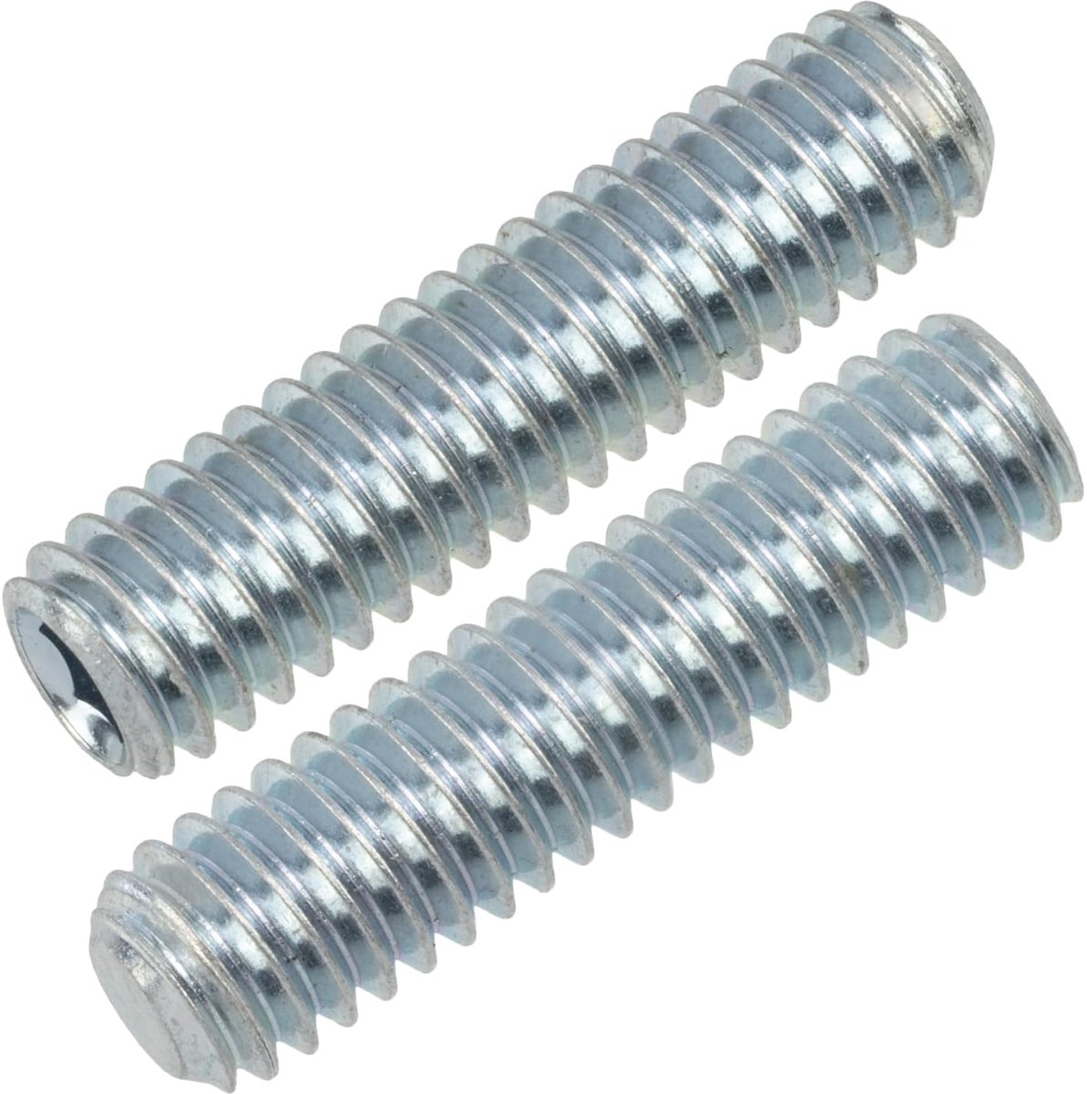 Zonder hoofd schroeven M4 x 16 mm - staal - vlakke punt - ideaal voor moeilijk bereikbare plekken - ShopVlot