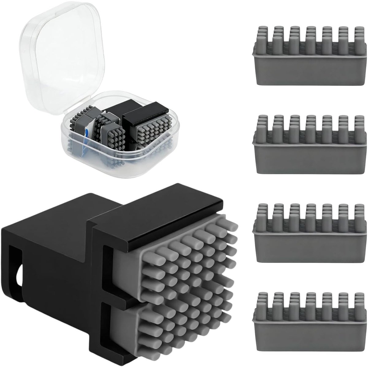 Panda Brush PX - 4 siliconen borstels - multifunctioneel 3D printer gereedschap - optimale verwarmingsbed assemblage - ShopVlot