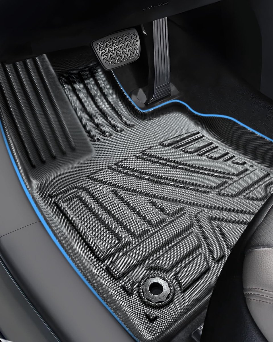 (3 Pieces) TPE Floor Mats for Toyota RAV4 ICEV Hybrid 2019-2025 - ShopVlot