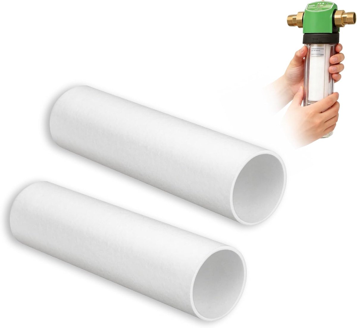 Pack of 2 Replacement Filters 50 µm Compatible with Grünbeck Water Filter FS 1.103075 Home Water Filter Replacement - ShopVlot