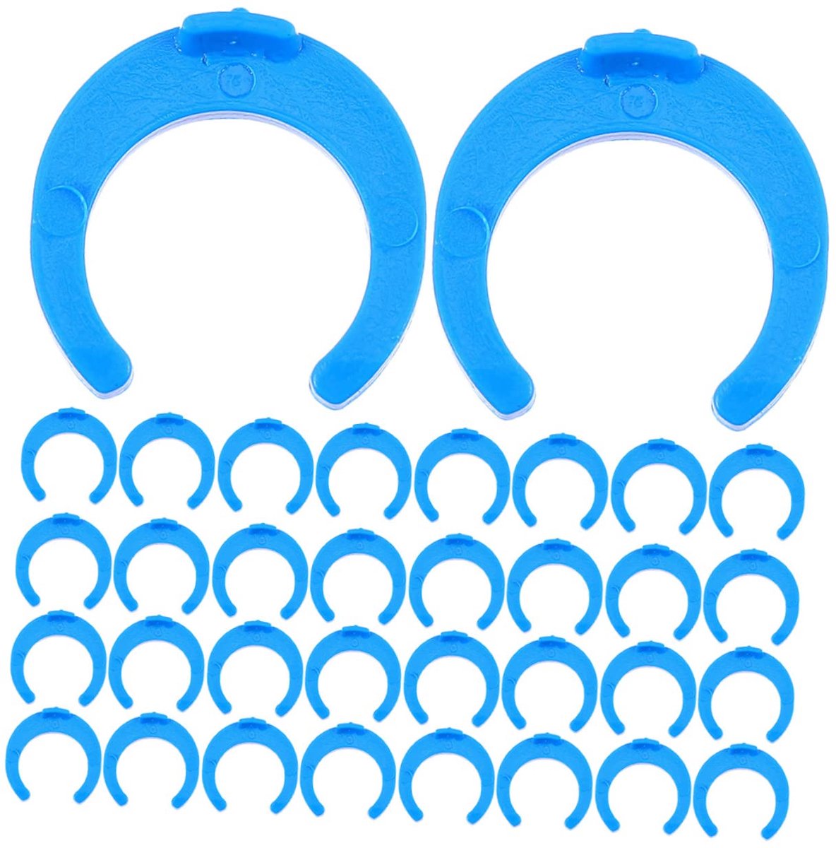 Pack of 50 Water Filter Locking Clip Robust Plastic Clamps for Water Filter Systems for Drinking Water and Food - ShopVlot