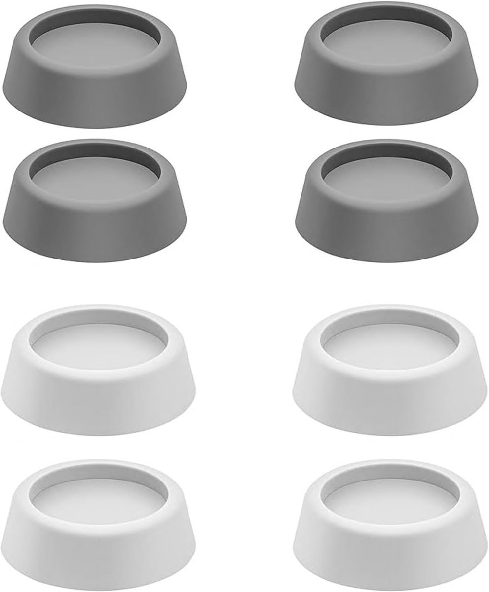 8 stuks trillingsdempers wasmachine anti-vibratievoeten voetdemper anti-vibratie voeten dempers voor droger vaatwasser - ShopVlot