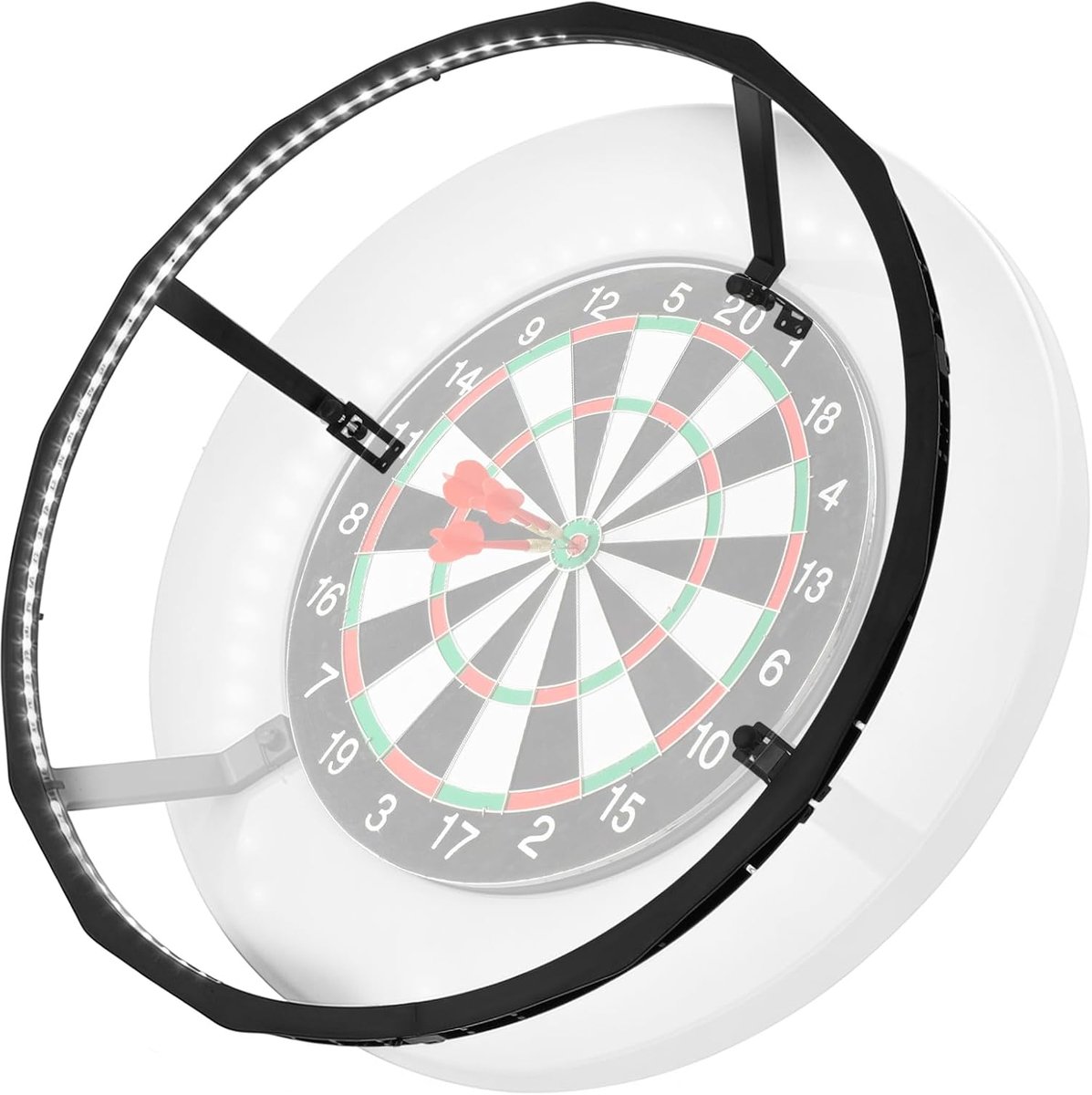 LED dart lighting system with easy access to the target area for unlimited games, brightness control, 90 LED lights - ShopVlot