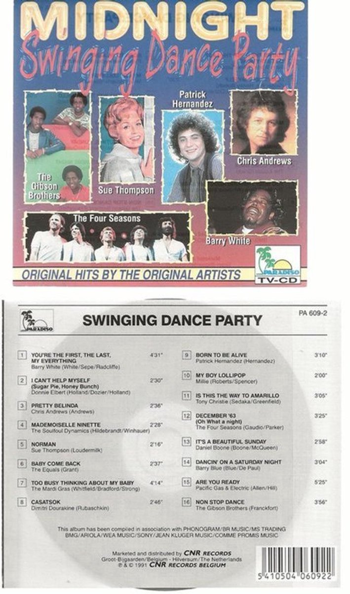 MIDNIGHT SWINGING DANCE PARTY
