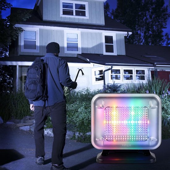 Tv-simulator 24 leds - anti-inbraak - 4 lichtsimulatiemodi - verhoogt veiligheid thuis - ShopVlot — afbeelding 2