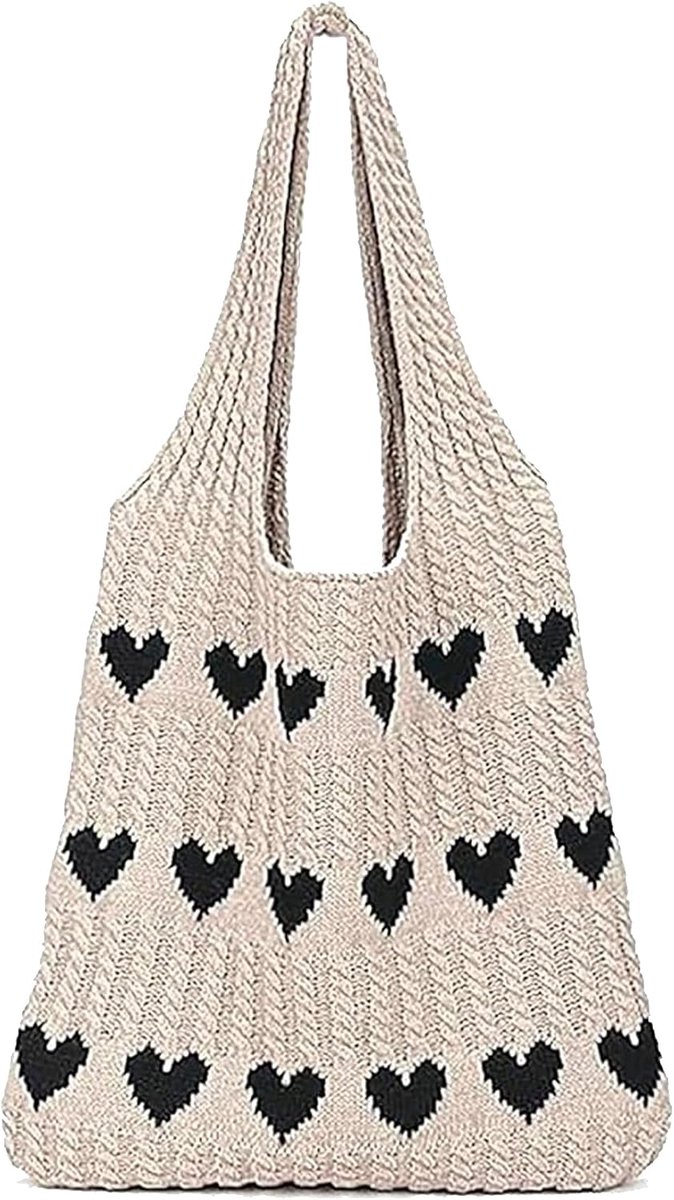 Tote Bag Knitted - Handgehaakt - Schoudertas - Ideaal voor werk en reizen - ShopVlot