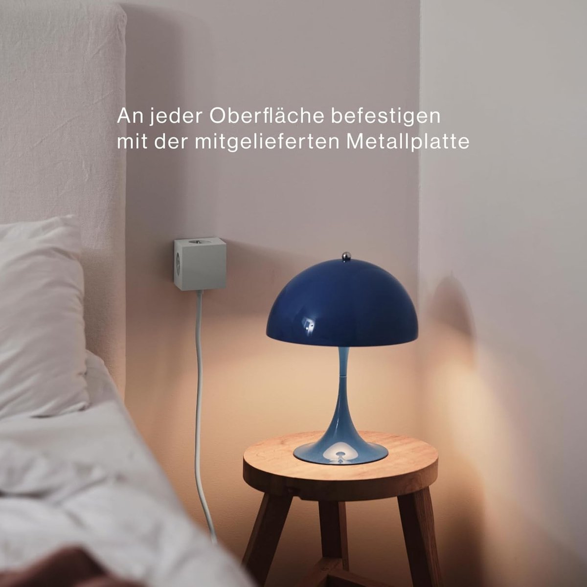 USB-C Stekkerdoos Kubus - Wit - 1,8 m - Design Stekkerblok met 3 Stopcontacten en 2 USB-C Poorten - Voor Bureau, Woonkamer en Kantoor