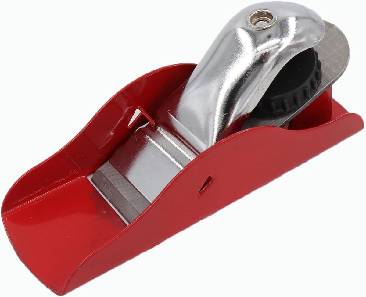 Handplane 135×40mm - ijzer + titaniumlegering - comfortabel handvat - ideaal voor houtbewerking - ShopVlot