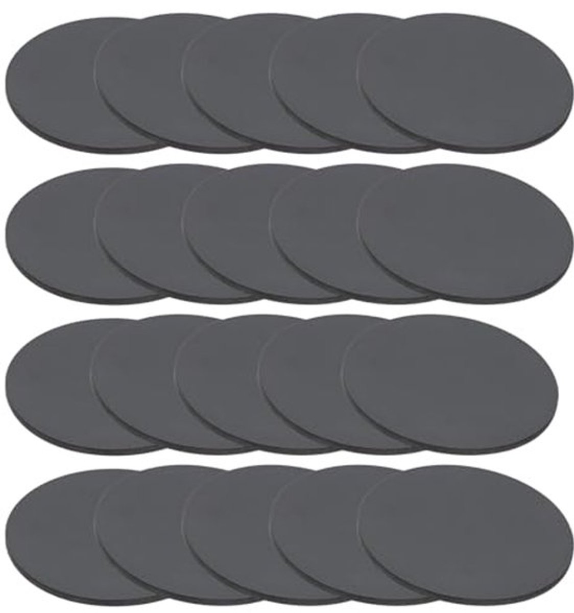 Rubber Ringen 70mm ID x 3mm Dikte - 20 Stuks Zwart