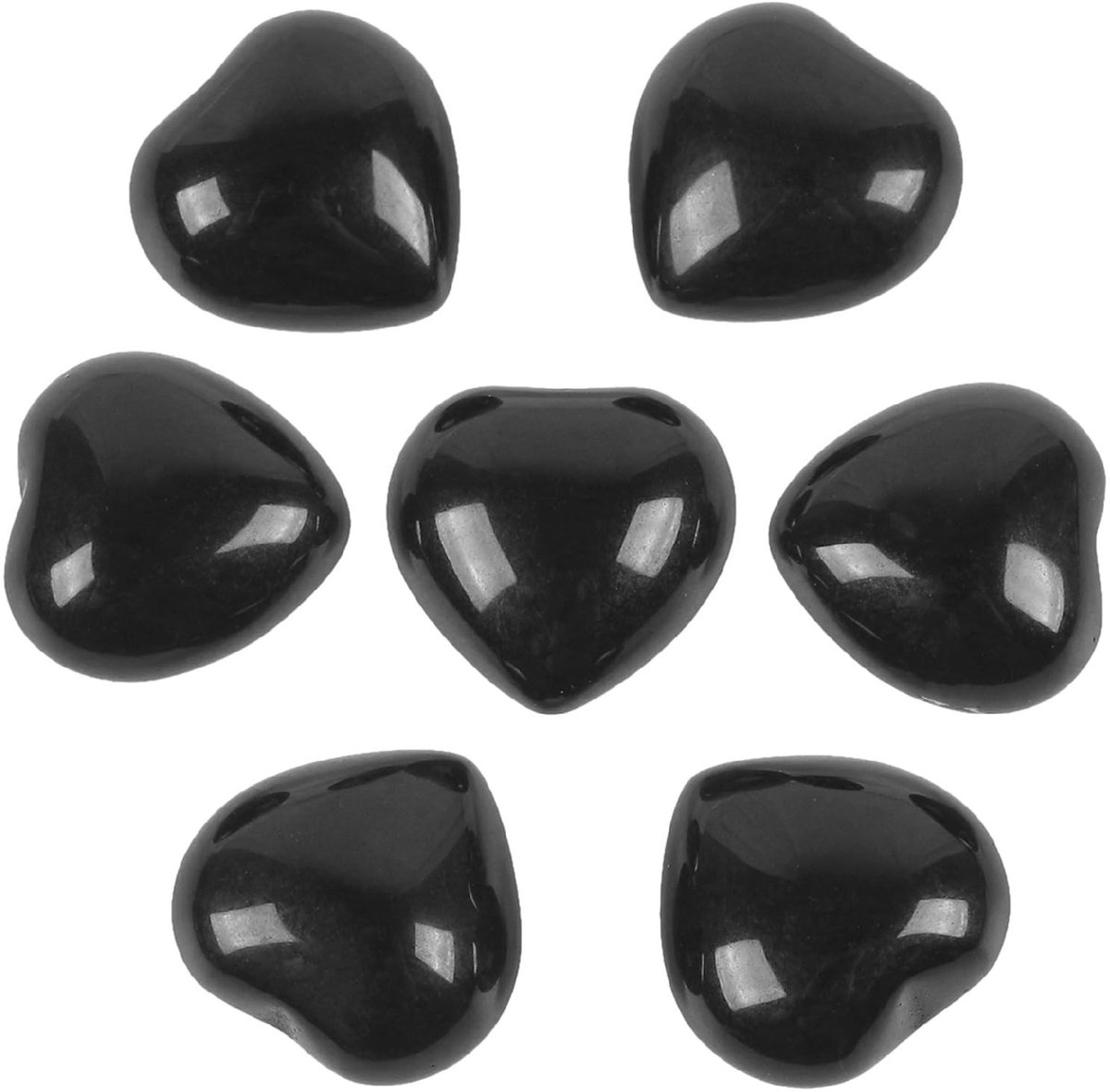 Solidchoice - Set van 7 Mini Hart Chakra Stenen voor Genezing