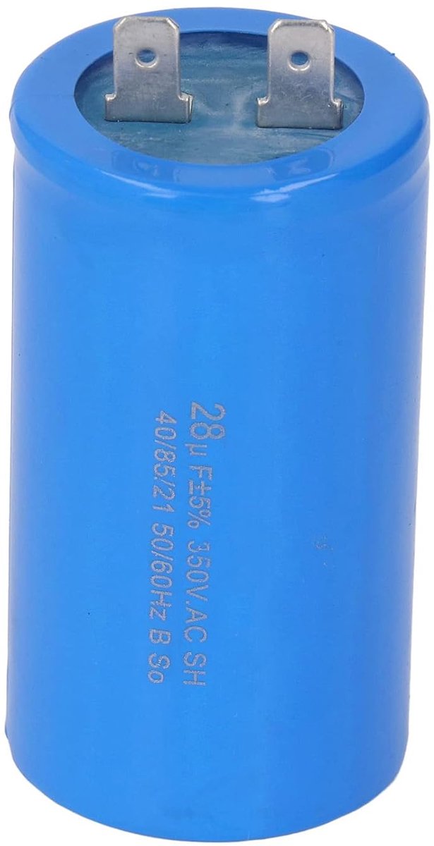 Startcapacitor CBB60 28UF 350VAC - Dubbele startcapacitor - Voor generator, luchtpomp, compressor - ShopVlot