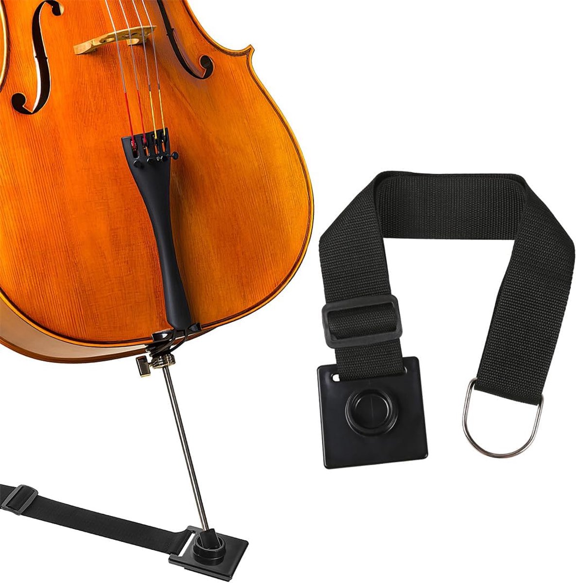 Cello anti-slip band - nylon materiaal - beschermt onderkant - essentieel voor cellisten - ShopVlot