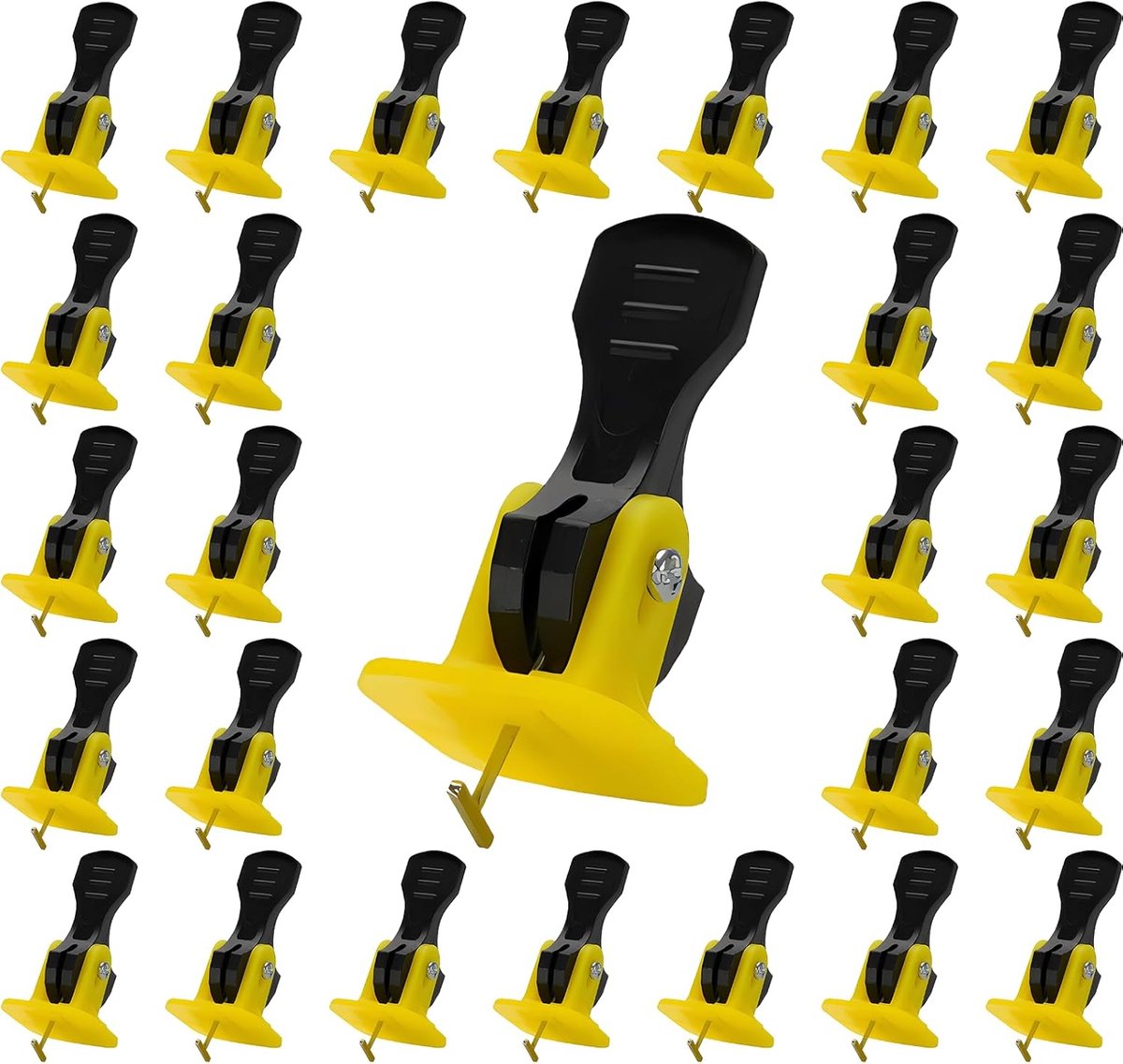 Tegel Nivelingssysteem 2 mm - 100 Stuks Herbruikbare Tegelhulpmiddelen - Voor Nivelleren van Tegelvoegen - ShopVlot