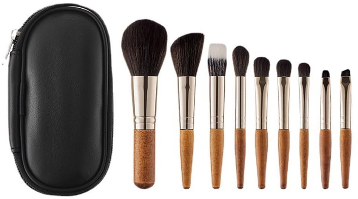 Solidchoice - 9-Delig Mini Makeup Borstelset voor Professionele Toepassing