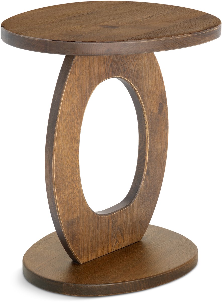 Spinder x Eva van de Ven - ALTO Bijzettafel - Massief Eikenhout - Walnoot
