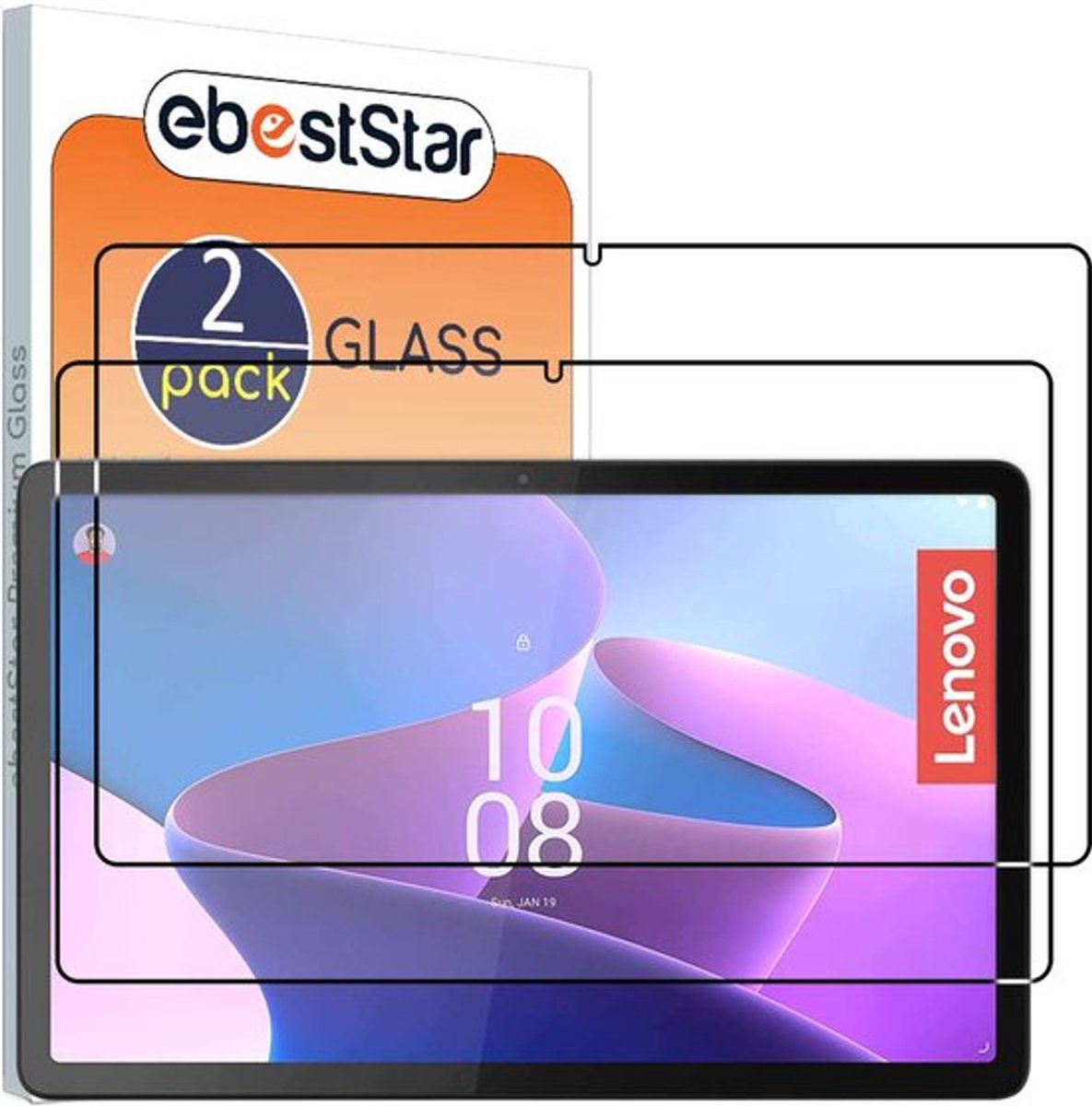 ebestStar - {2 Stuks} Gehard glas geschikt voor Lenovo Tab P11 Pro Gen2, Screen Protector Cover, Schermbeschermer Tempered Glass