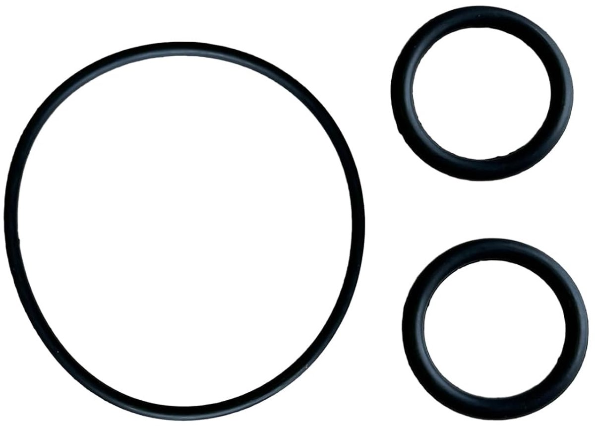 SnelShoppen - For Lay Z Spa Pomp Reparatie Kit - 1 Flens Seal, 2 O-Ringen, Herstelset voor Alle Air Jet Modellen, Nieuwe Onderdelen voor Waterpomp, Ge