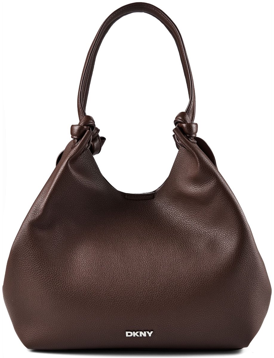 DKNY handtas schoudertas Paula Tote Bag Chocolat donkerbruin