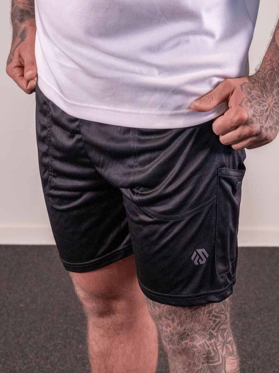 Festishorts Midnight Black maat S