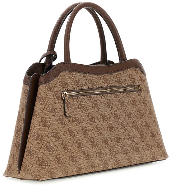 Guess Lindsey Handtas 36 cm - Dames - latte logo