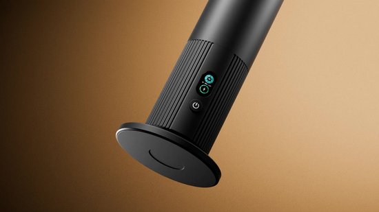 Fusify LX™ - Aroma Diffuser - Diffuser - Aromatherapie - FLUX Goud 220m² - Geurverspreider - Smart App (Wi-Fi) & Afstandsbediening - Draadloos - tot 10 dagen batterijduur