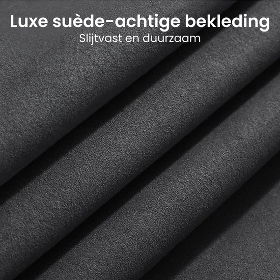 AdroitGoods Auto Hoofdsteun Haak Set - Multifunctionele Autohaken voor Tas & Organizer - Leer Look - Grijs — afbeelding 5