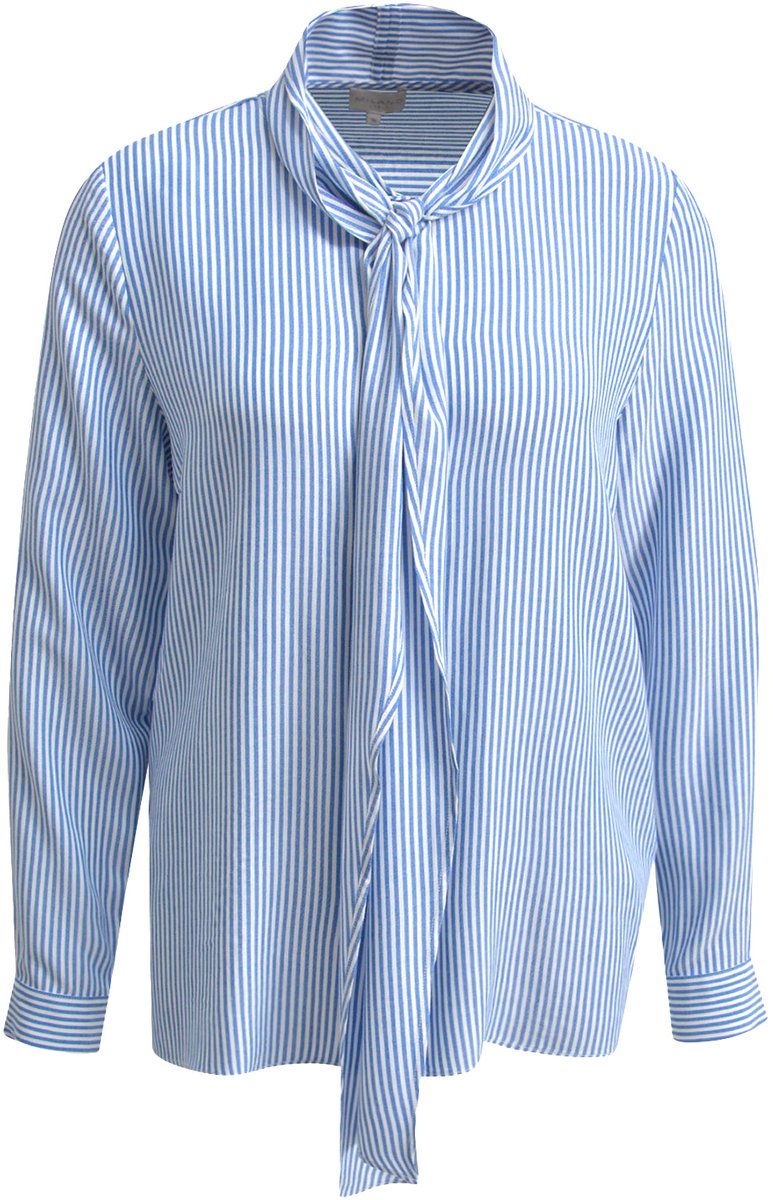 Milano Italy - gestreepte blouse met linten - maat 36