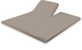 Eleganzzz Splittopper Hoeslaken Katoen Perkal - Zand - 180x200cm - Split Enkel - Single Split Topper - Hoeslakens - Lits Jumeaux