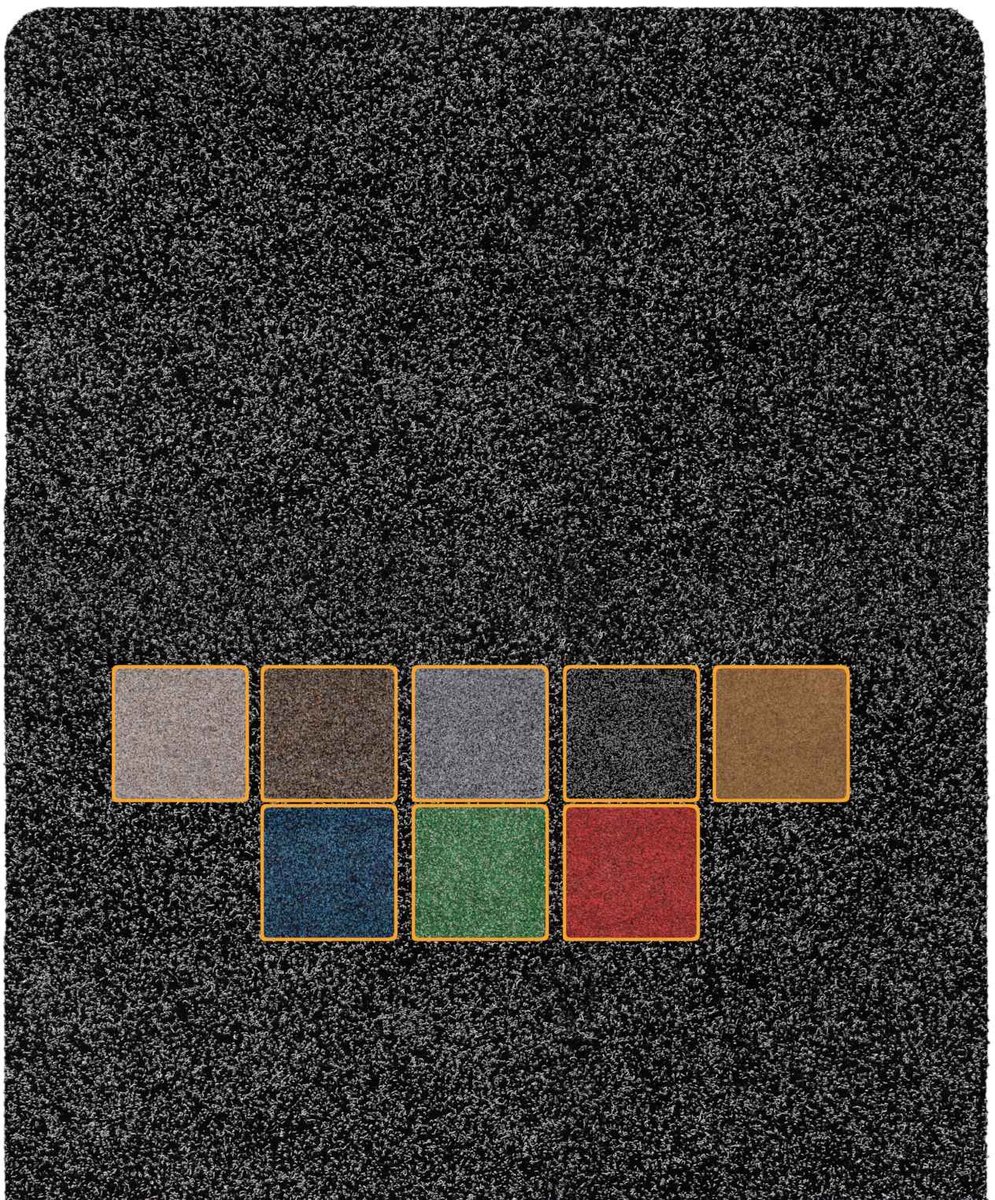 ANRO Deurmat Zwart 180x60cm – Schoonloopmat Antislip Wasbaar Voordeur Hal Binnen & Buiten Op Maat