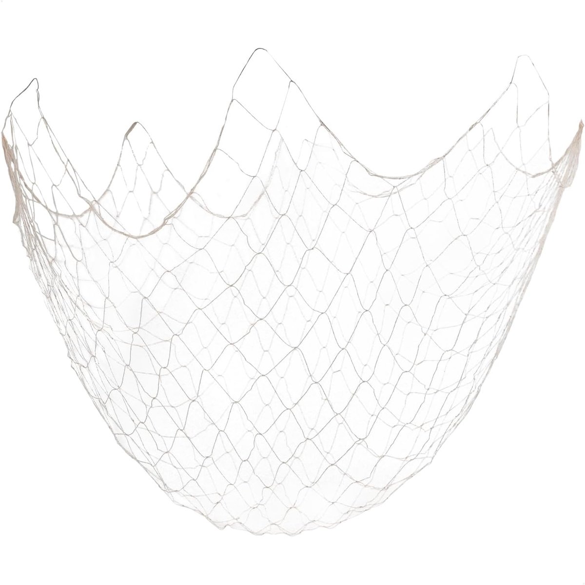SnelShoppen - Decoratief Vissersnet - Natuurlijke Wanddecoratie en Foto Houder - 1 x 2 Meter - Maritiem Accessoire voor Woonkamer, Badkamer, Tuin, Res