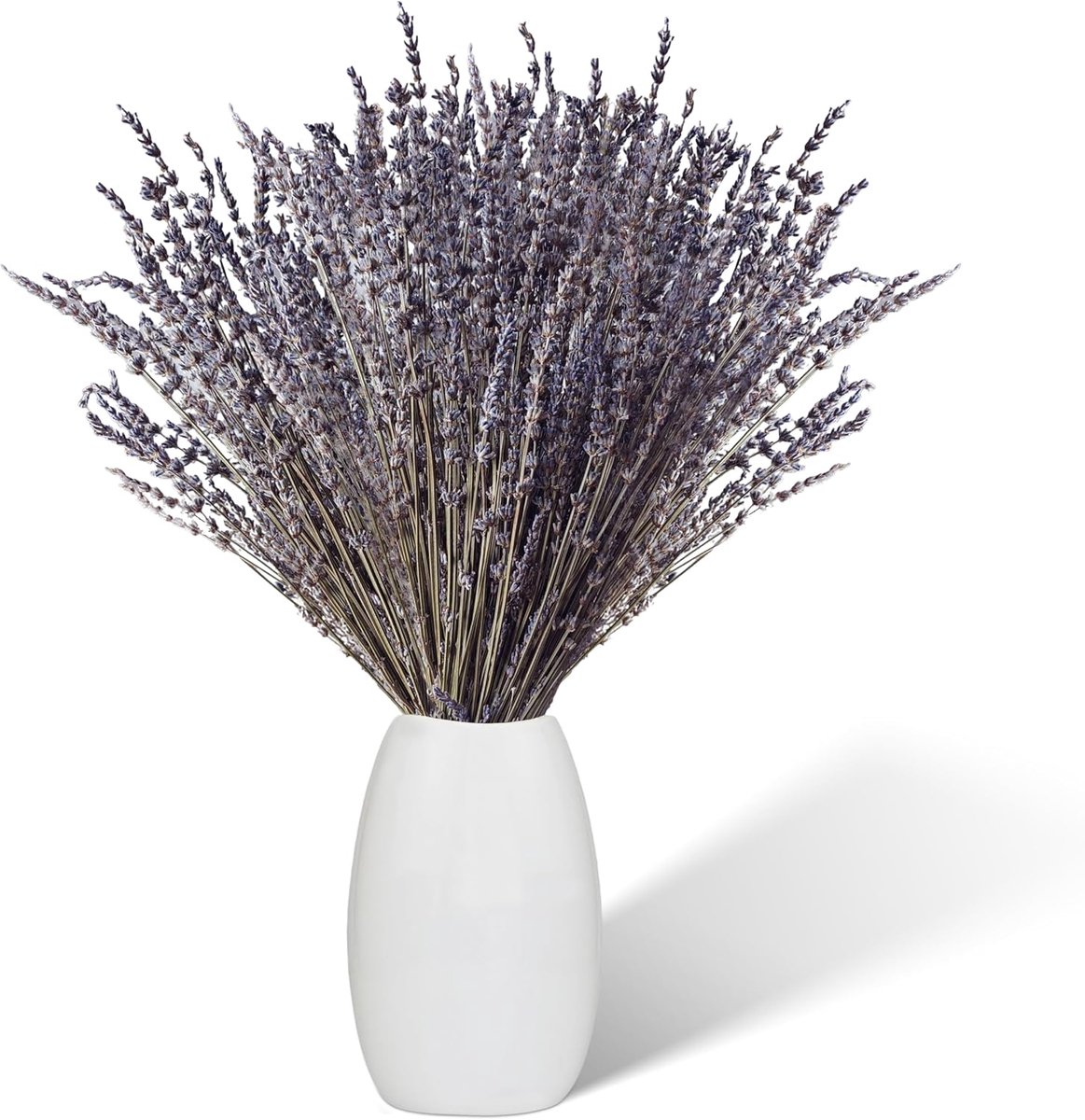 SnelShoppen - Dried Lavender 100 Stelen, 43cm Lange Natuurlijke Gedroogde Lavendel Bloemen, Boho Decoratie, Perfect voor Vazen en Hu decoration