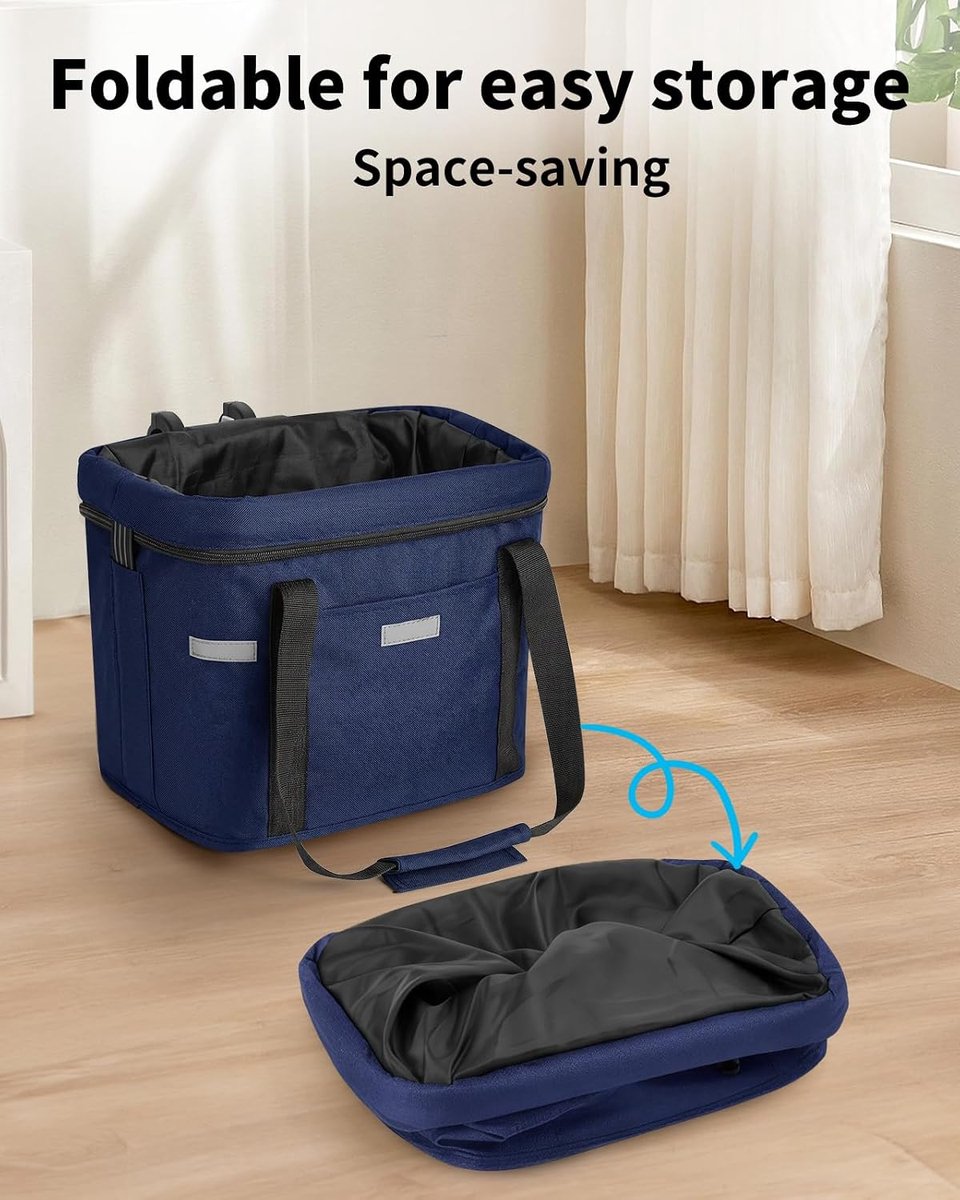 SnelShoppen - Fietsmand voor Honden, Geschikt voor Mountainbikes, Robuust en Makkelijk te Bevestigen, Perfect voor Reizen en Avonturen, Tot 11.8 inch