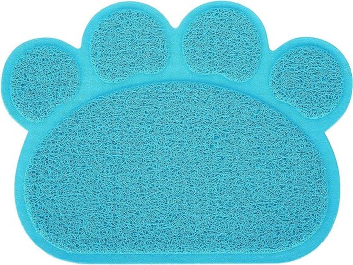 Mat voor Kattenbakvulling | Waterdichte Urinebestendige Mat | Trapper voor Kattenbakken | Voerbak Placemat | Vangmat voor Kattenbakvulling | Kattenbakvulling Opvangmat (klauwvorm)