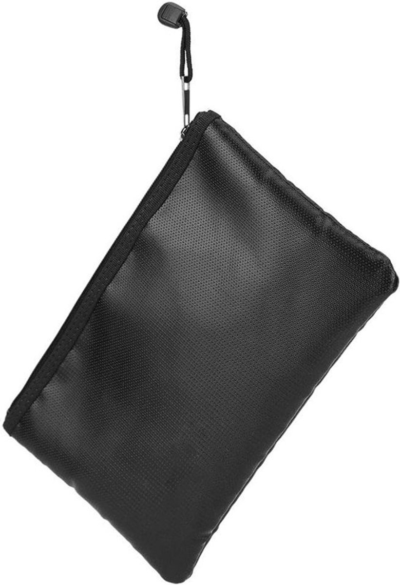 Waterdichte en brandveilige opbergzak voor documenten, geld, sieraden en paspoorten (27 * 16 cm)
