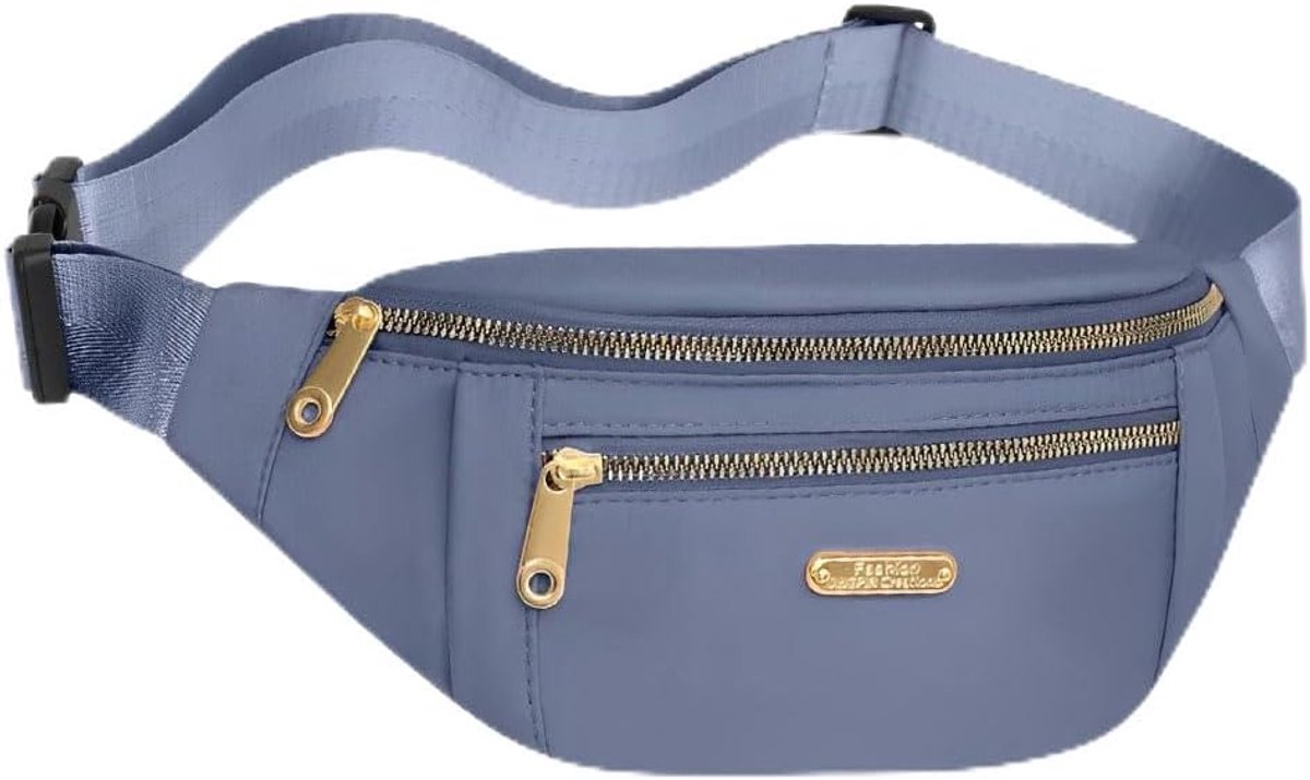 SnelShoppen - Heuptas voor Heren en Dames, Verstelbare Travel Fanny Pack, Bum Bag Waist, Lichtgewicht Schoudertas voor Mobiele Telefoon, Outdoor, Spor